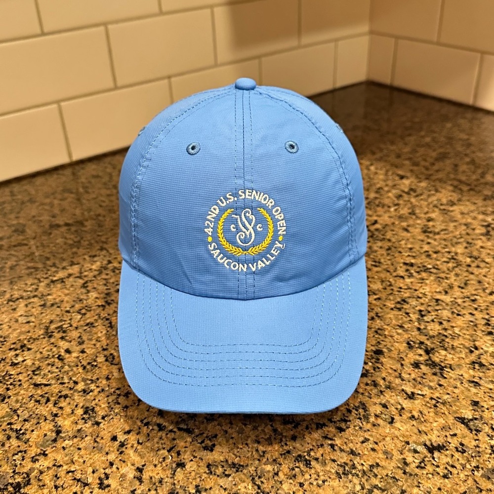 42nd US Senior Open Saucon Valley Imperial Performance Hat Light Blue